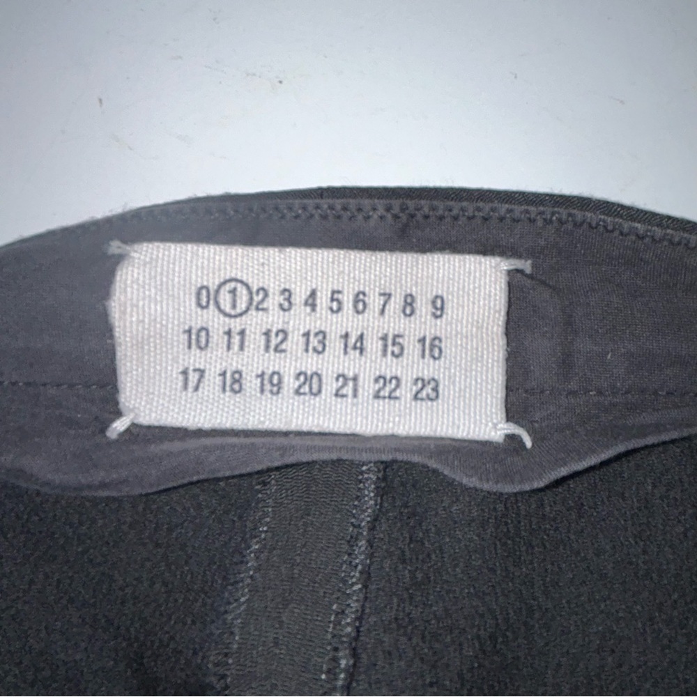 Maison Martin Margiela wool blend split hem pants size 42/6 - Picture 8 of 11